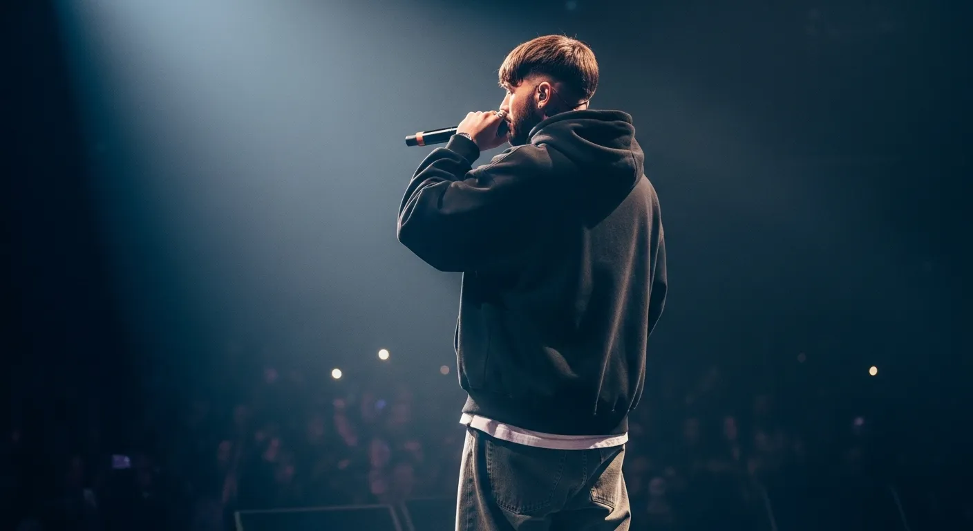 ラップ歌手の男性