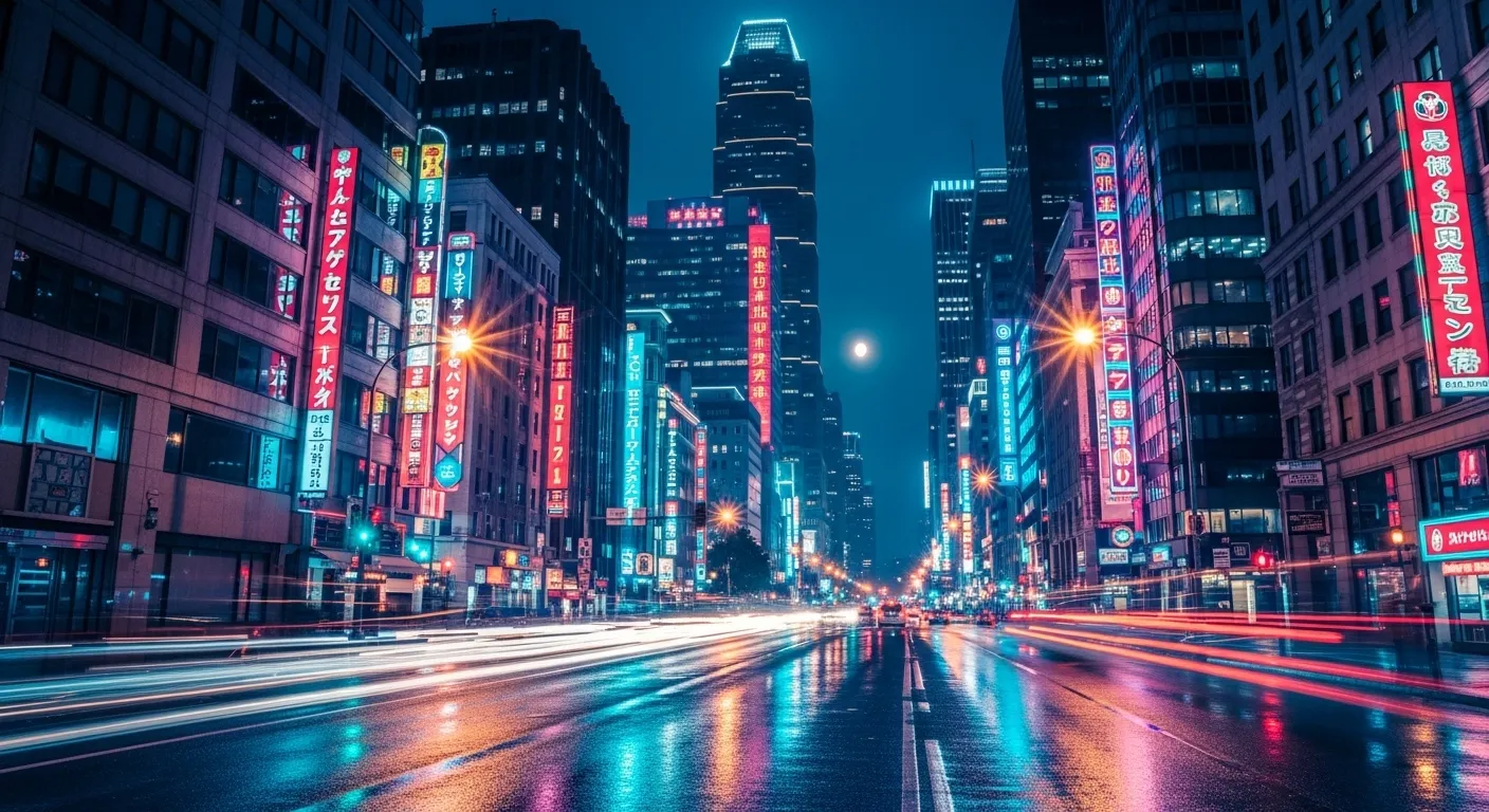 ネオン街